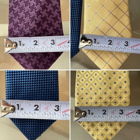 👔4️⃣ Bundle of 4 Nordstrom/ Nordstrom Men’s Shop Neckties/ Neck Ties—Standard - Picture 7 of 17